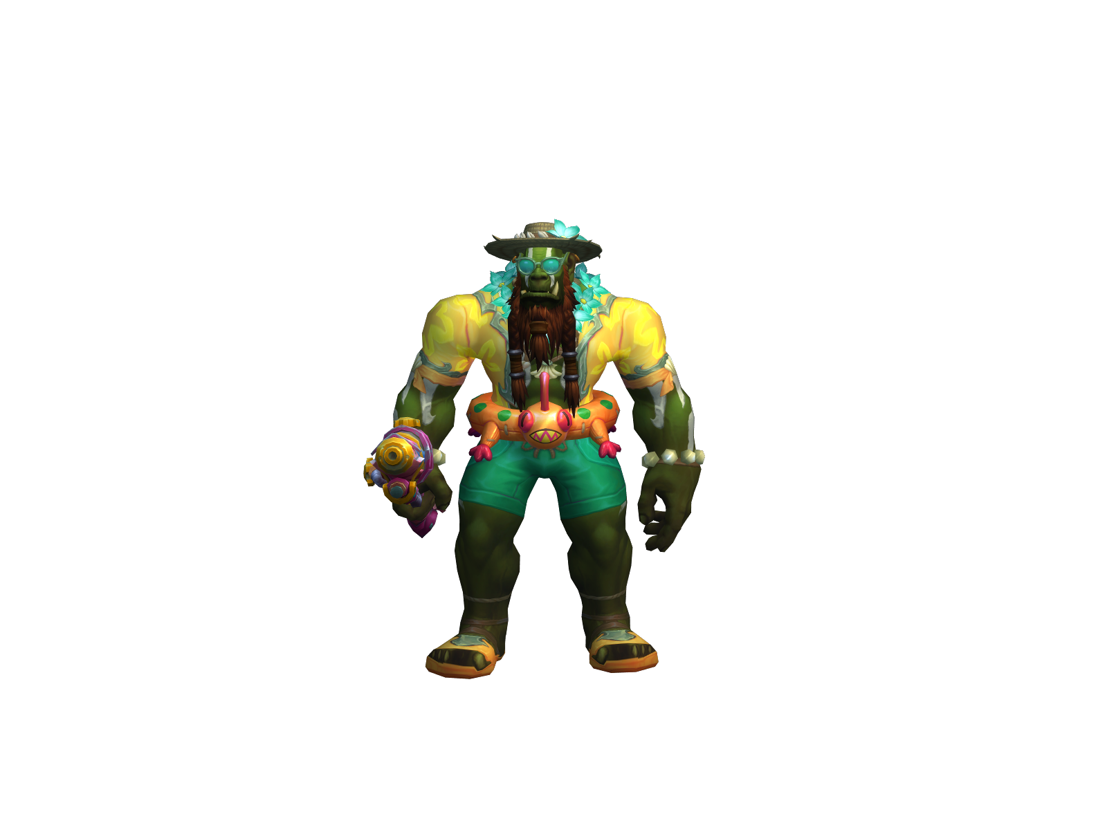 Snapperocks 3D character render
