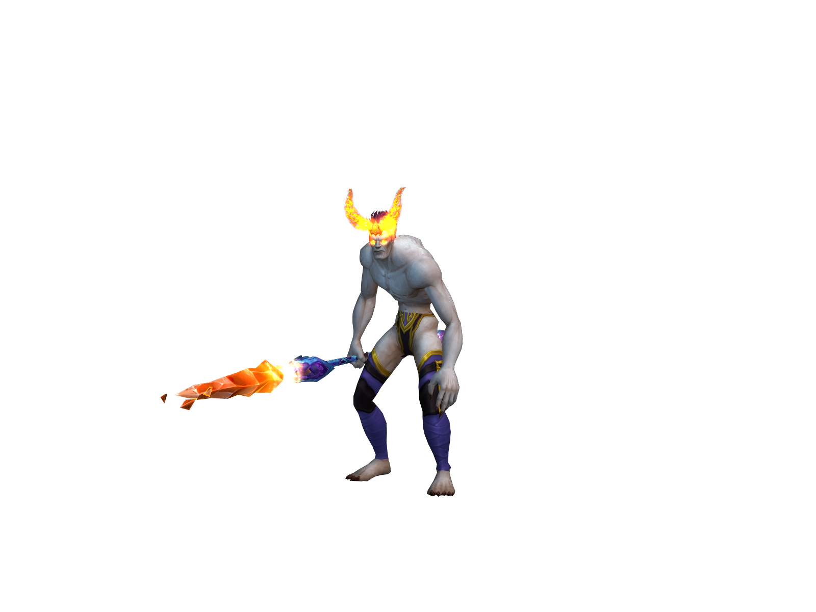 Wawfw 3D character render