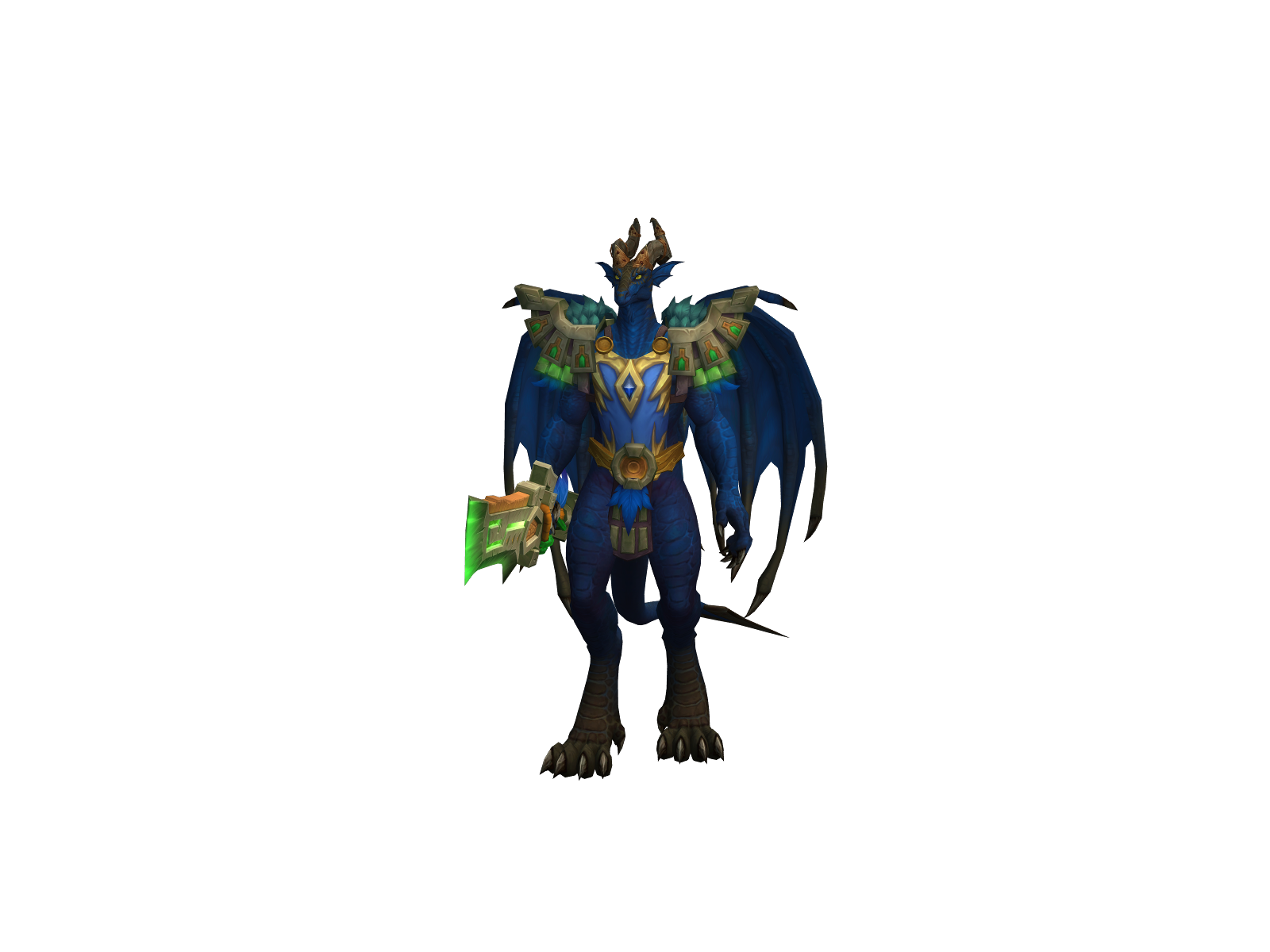 Siatrazar 3D character render