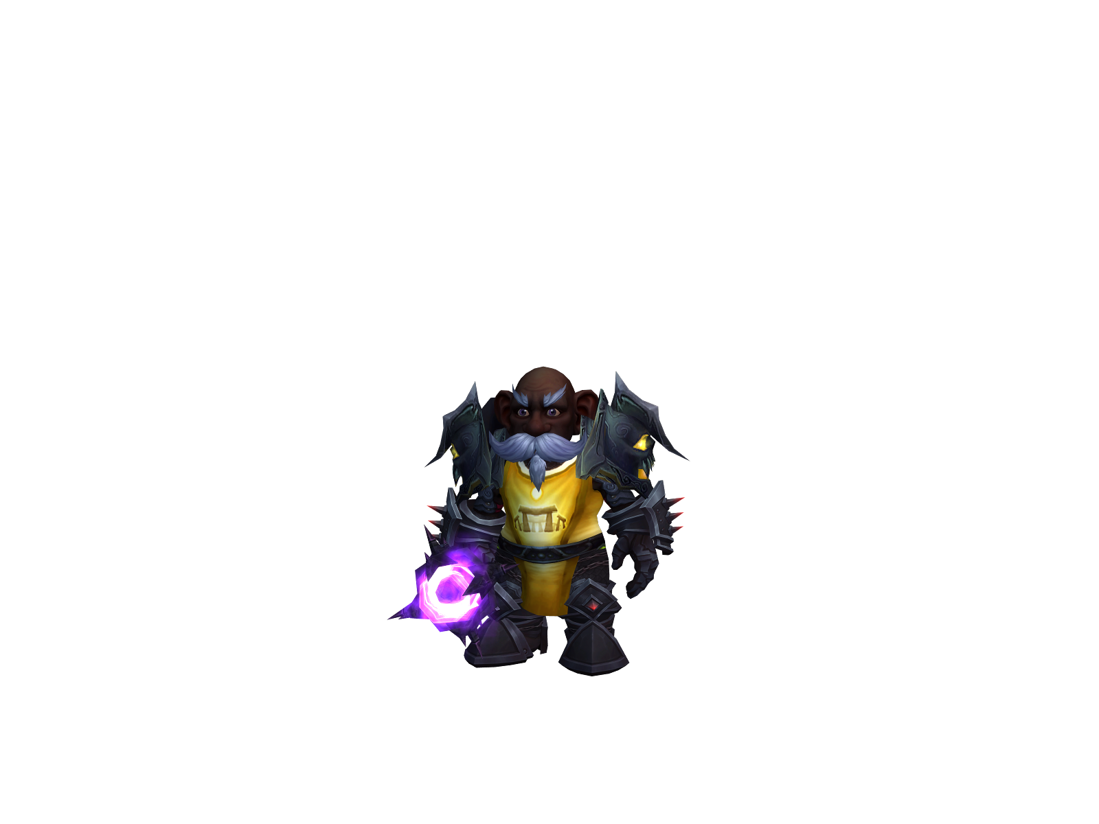 Gromgle 3D character render