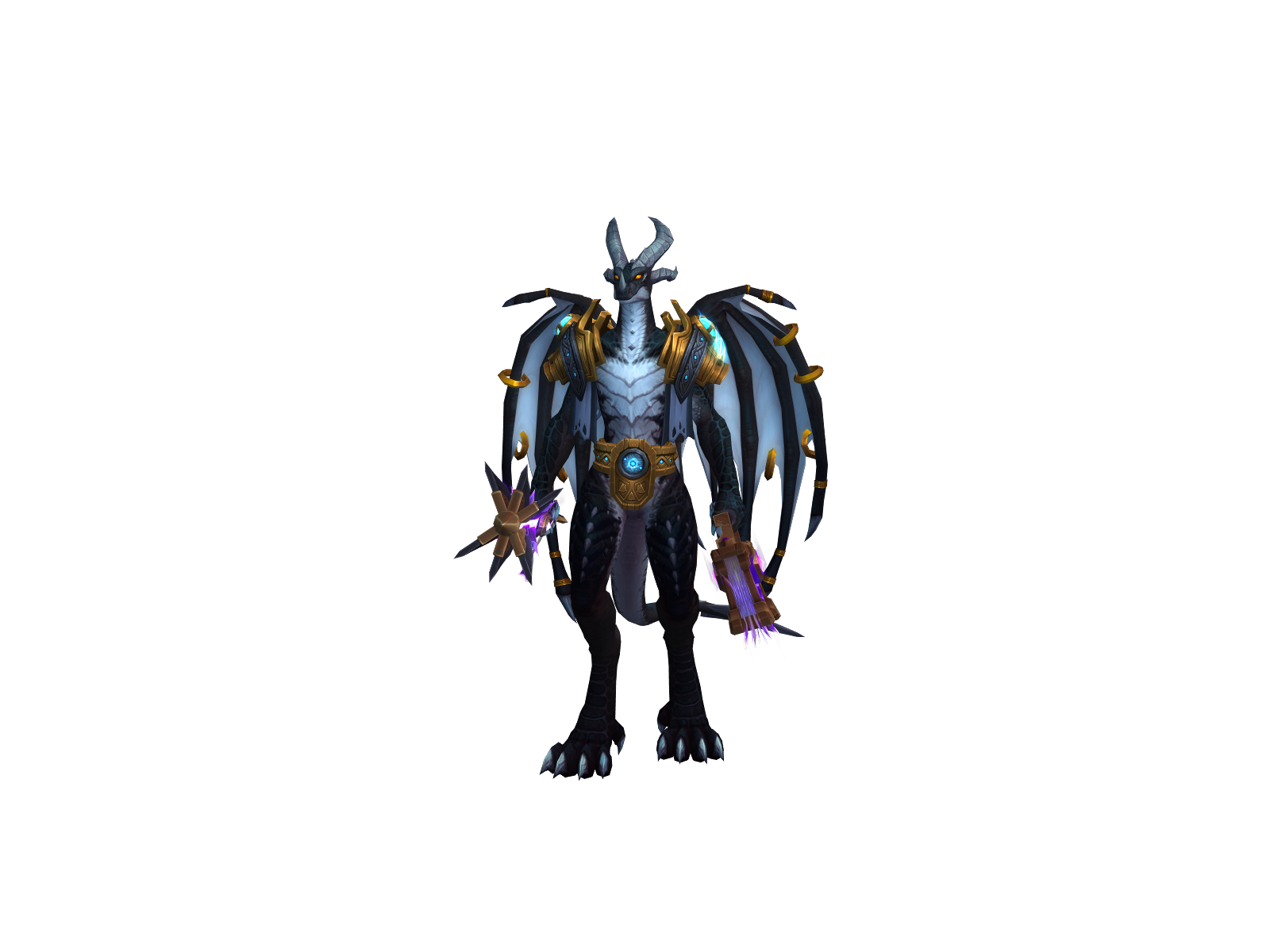Dracfear 3D character render
