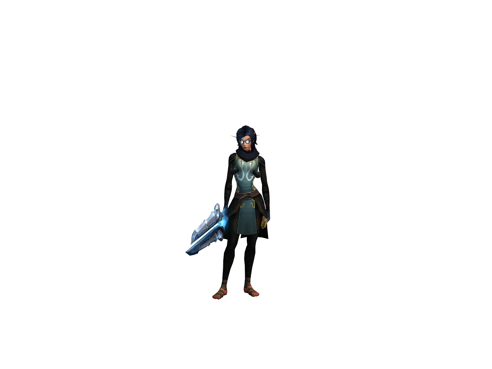 Wippslime 3D character render