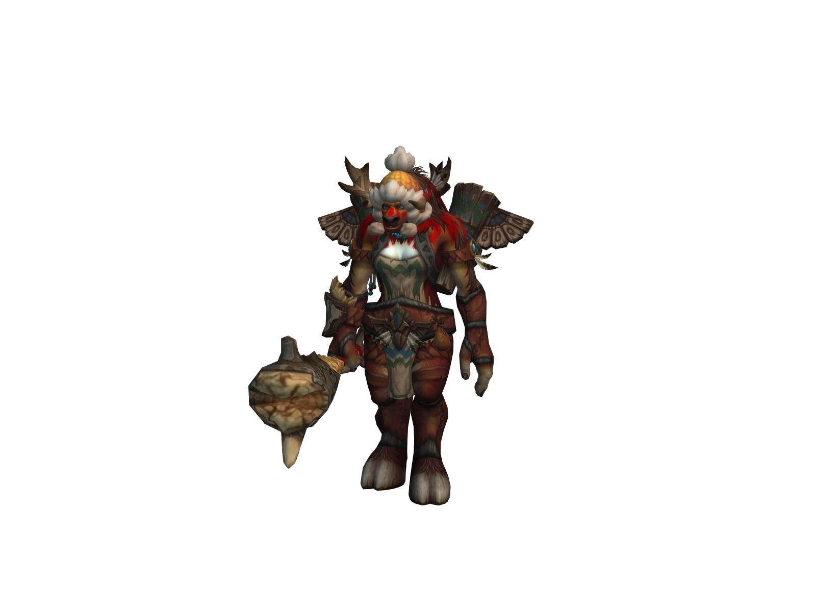 Ginormo 3D character render