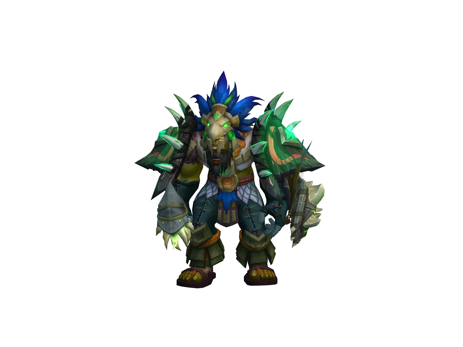 Toterm 3D character render