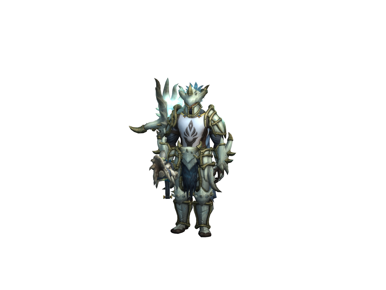 Fourbearance 3D character render
