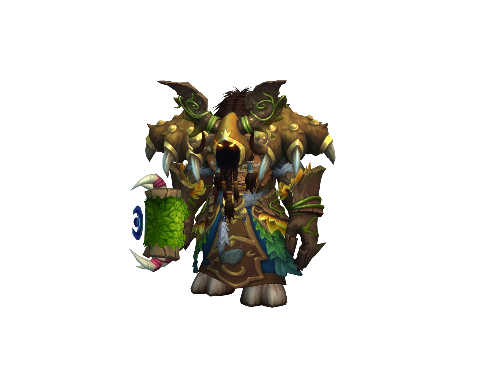Pasties 3D character render