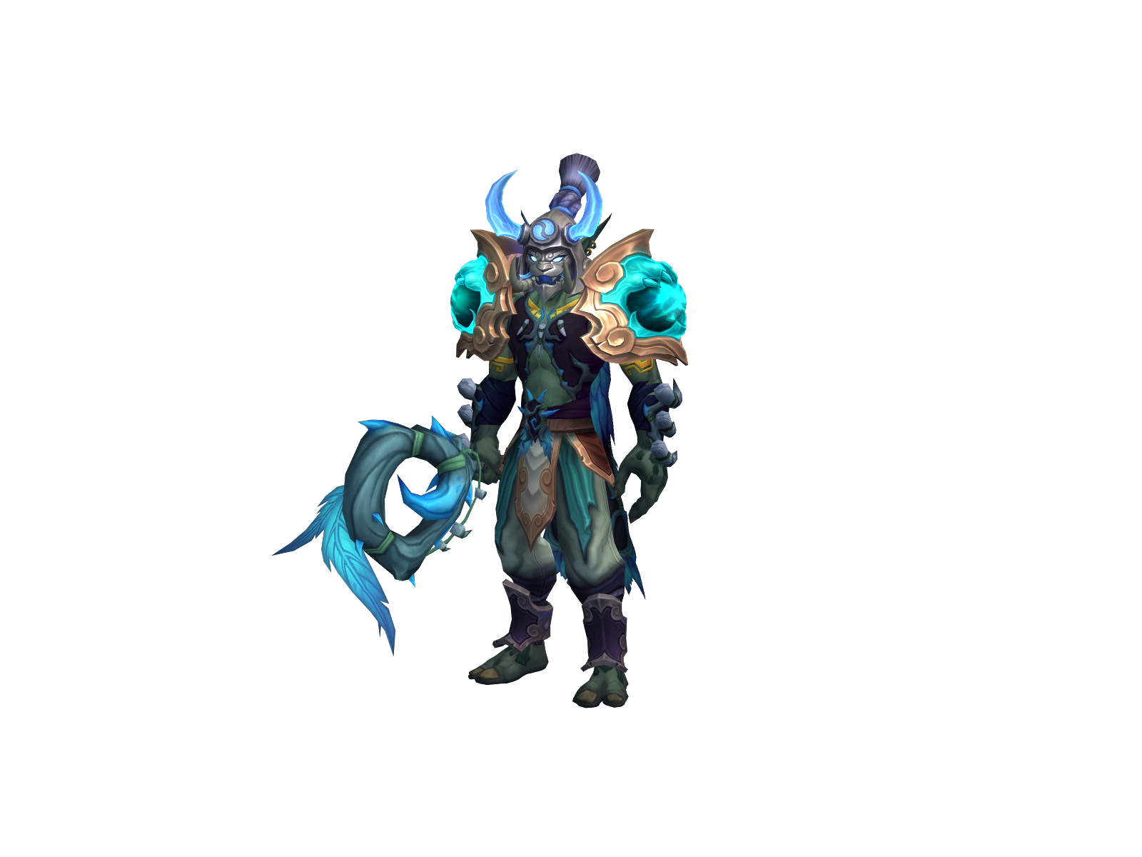 Rüñk 3D character render