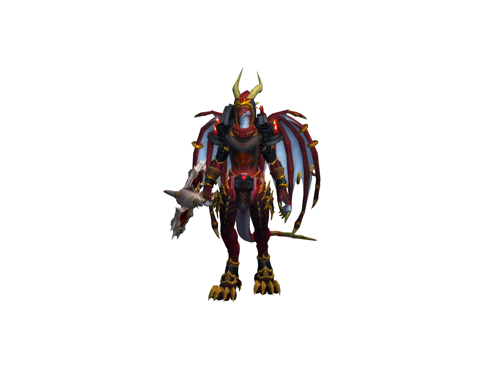 Ragtra 3D character render