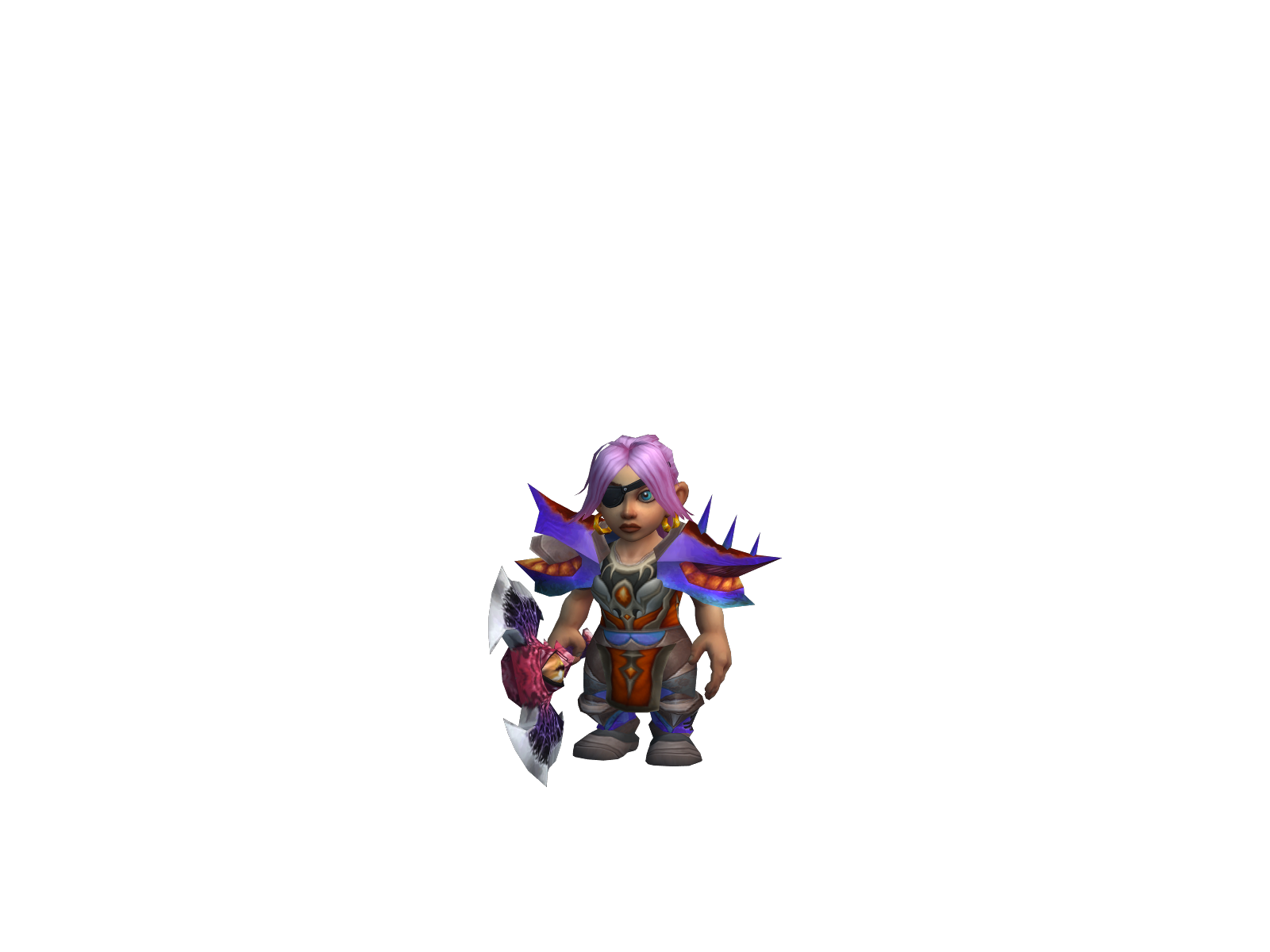 Okcomputer 3D character render