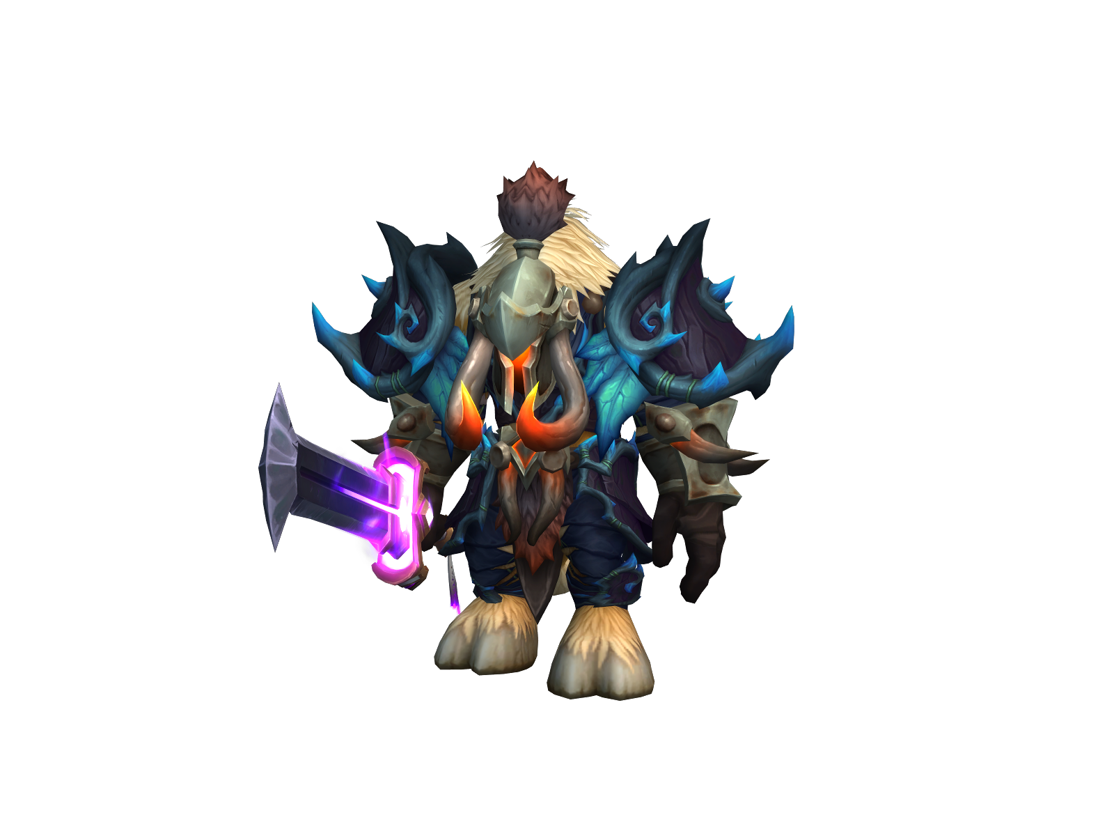 Smoran 3D character render