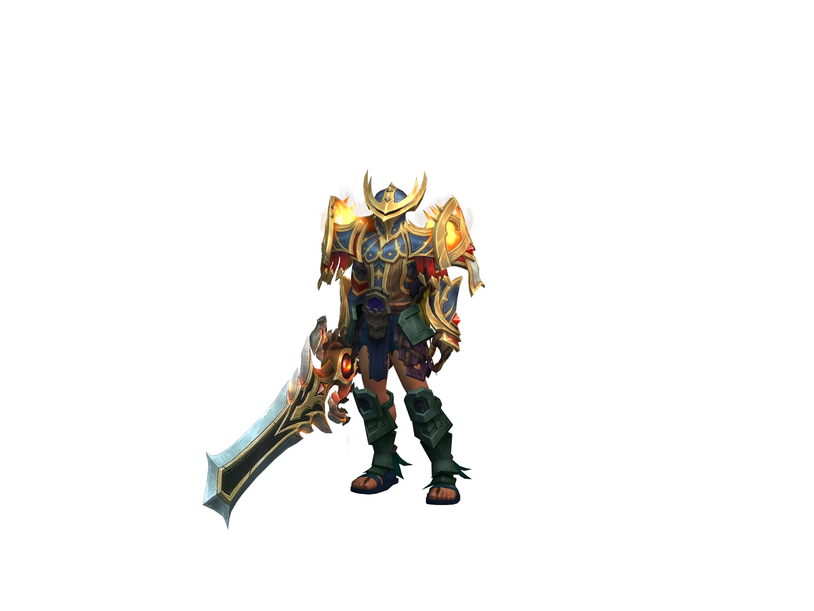 Jaerez 3D character render