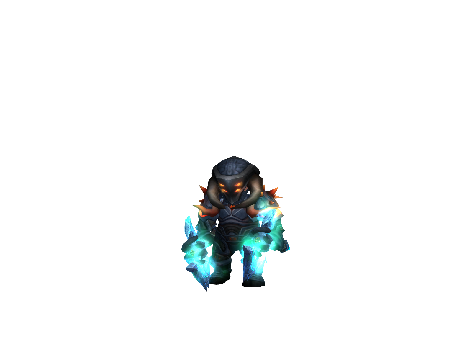 Tinyhitter 3D character render