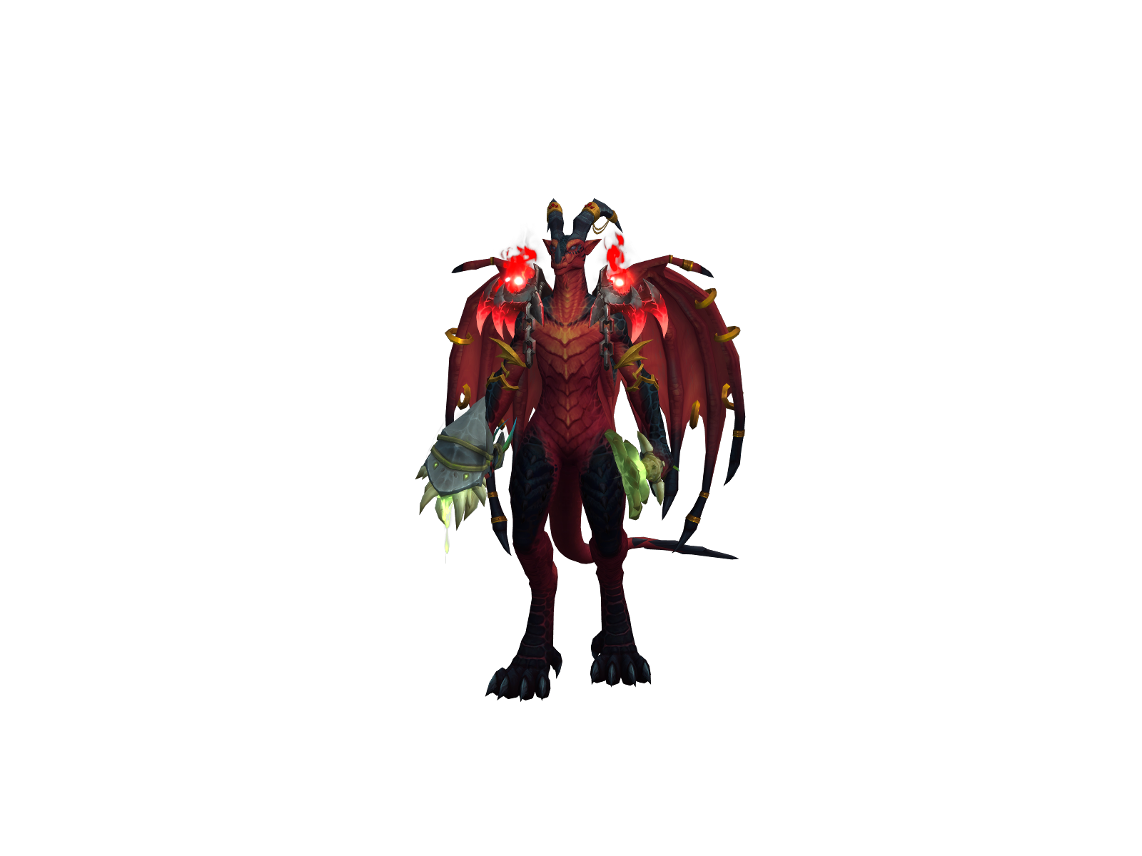 Evorection 3D character render