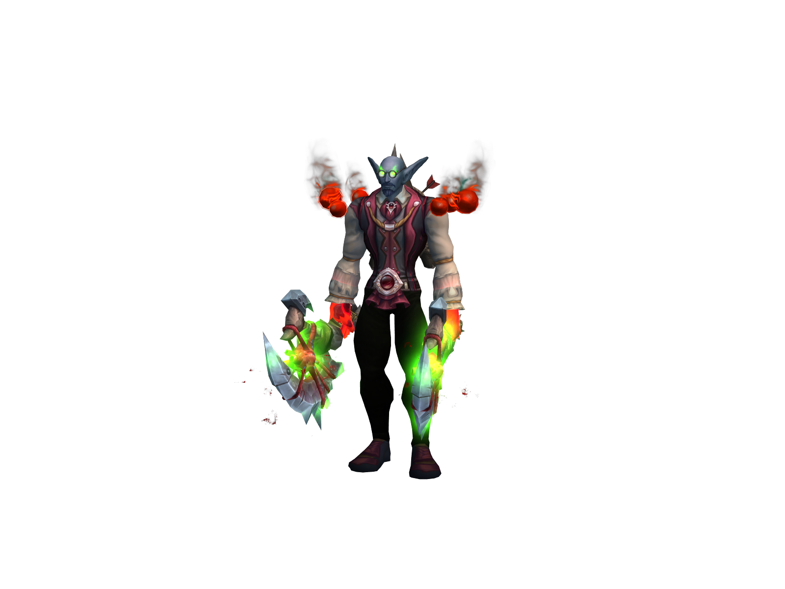Metricdemon 3D character render