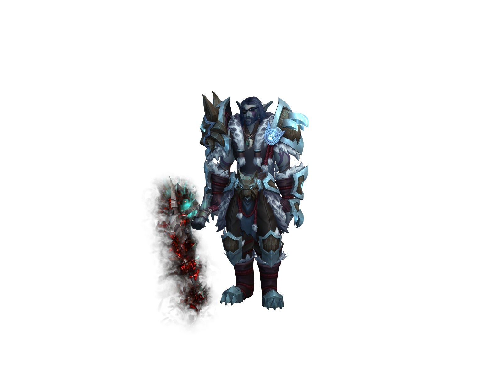 Oroskii 3D character render