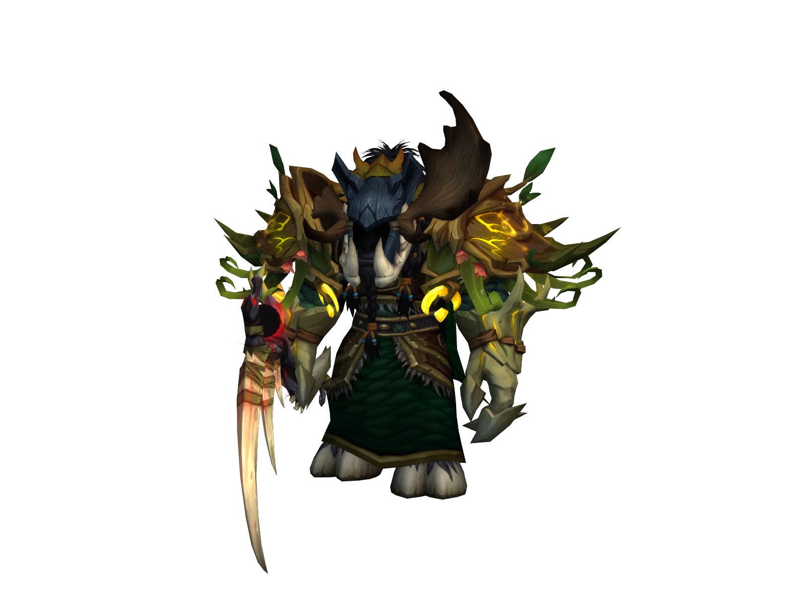 Heirophant 3D character render