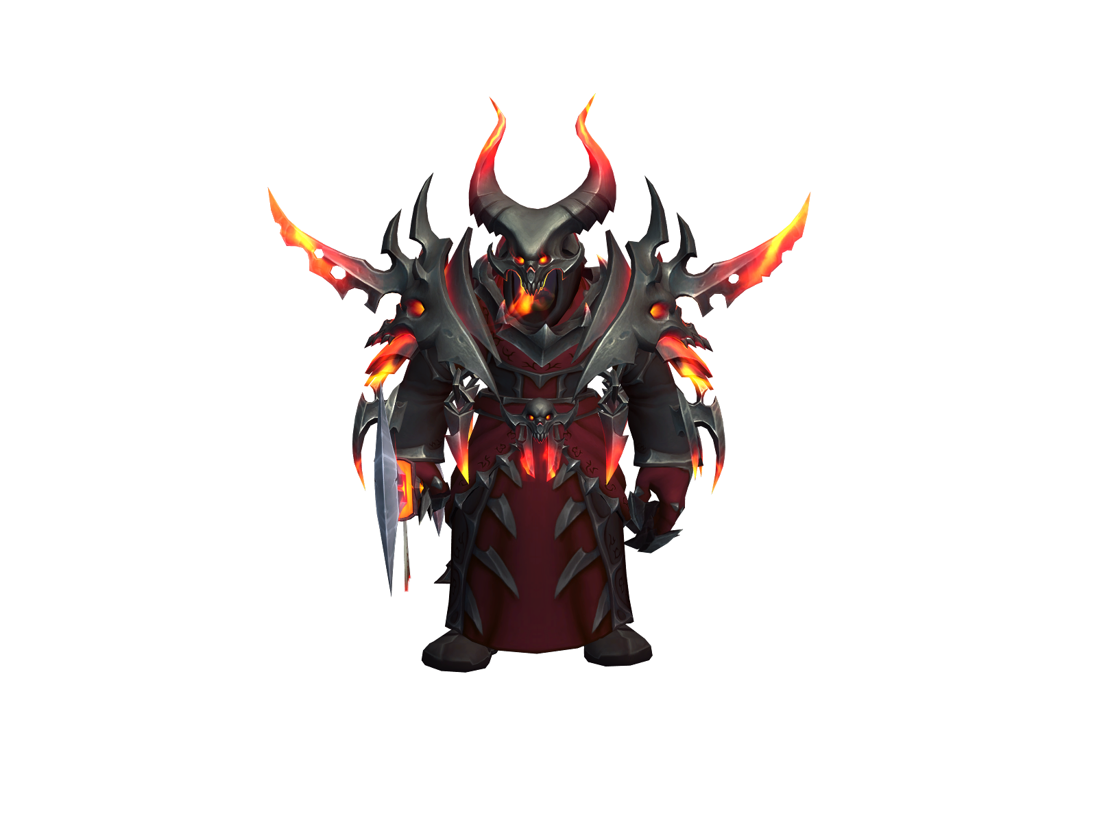 Baglock 3D character render