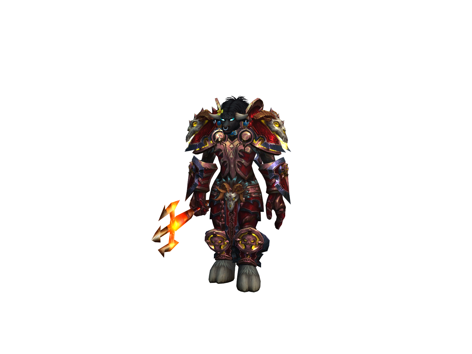 Mooknight 3D character render