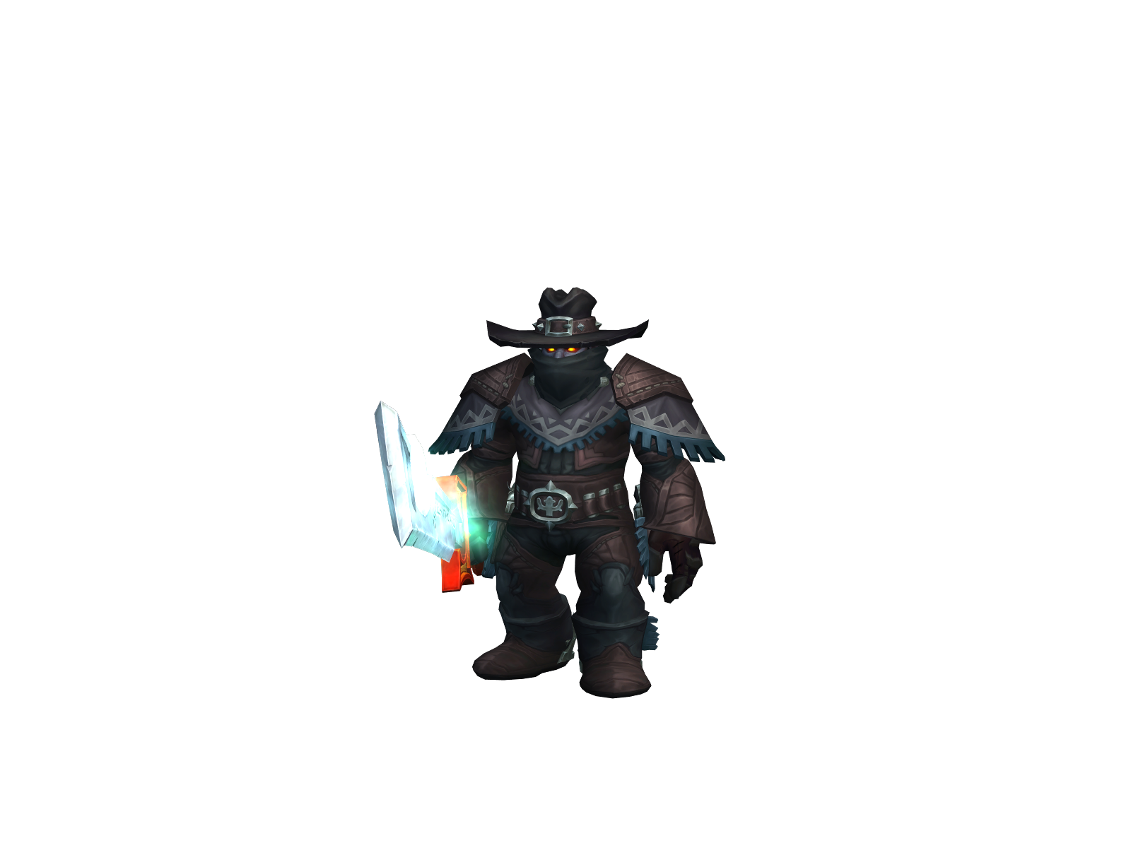 Blâst 3D character render