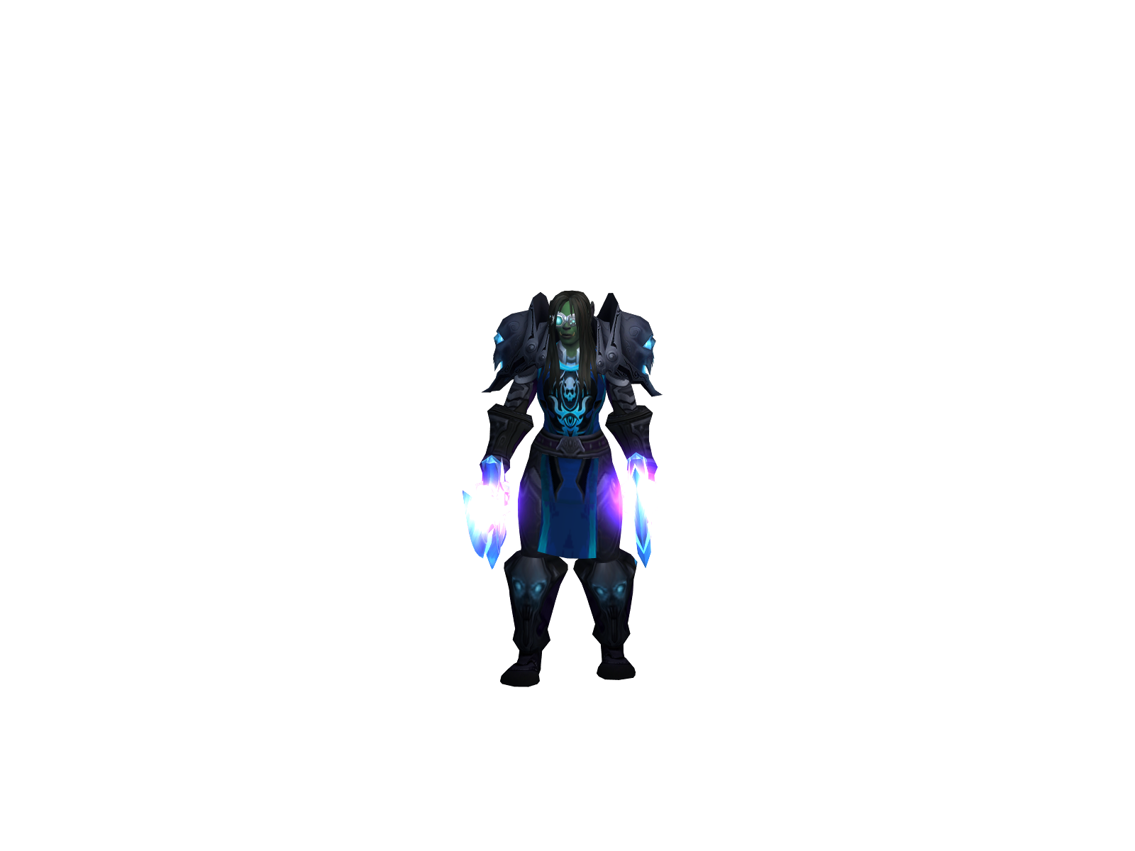 Därkblade 3D character render
