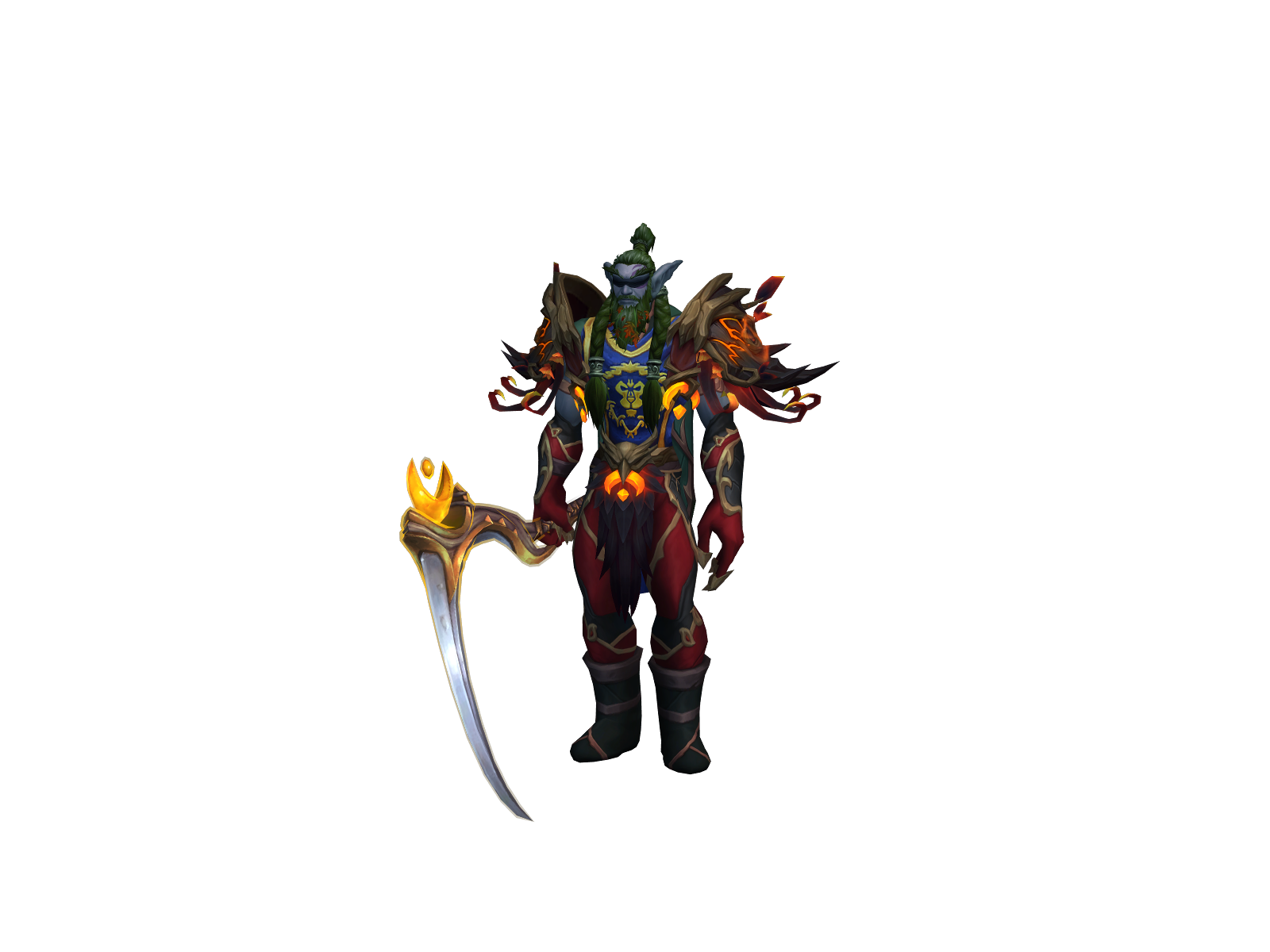 Kalduku 3D character render