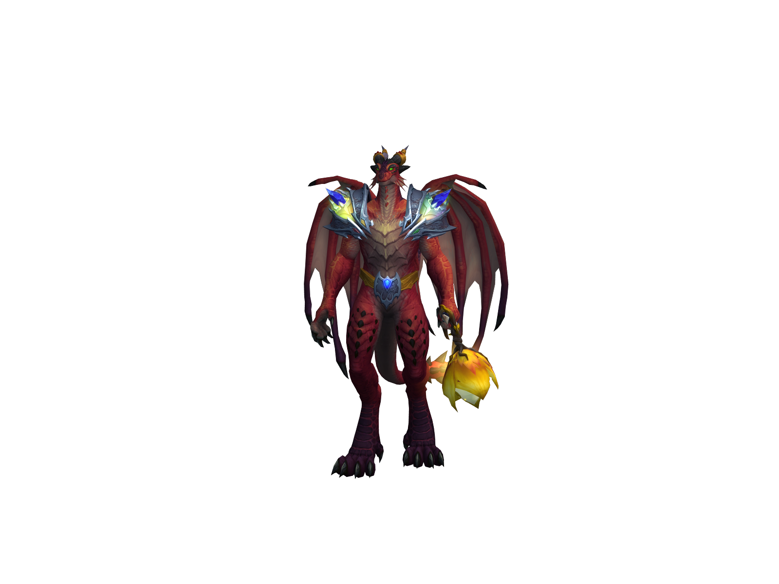 Sharkiy 3D character render