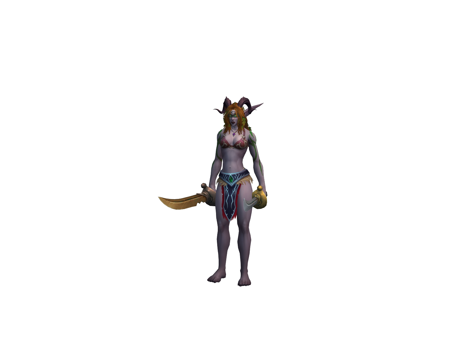 Supadh 3D character render