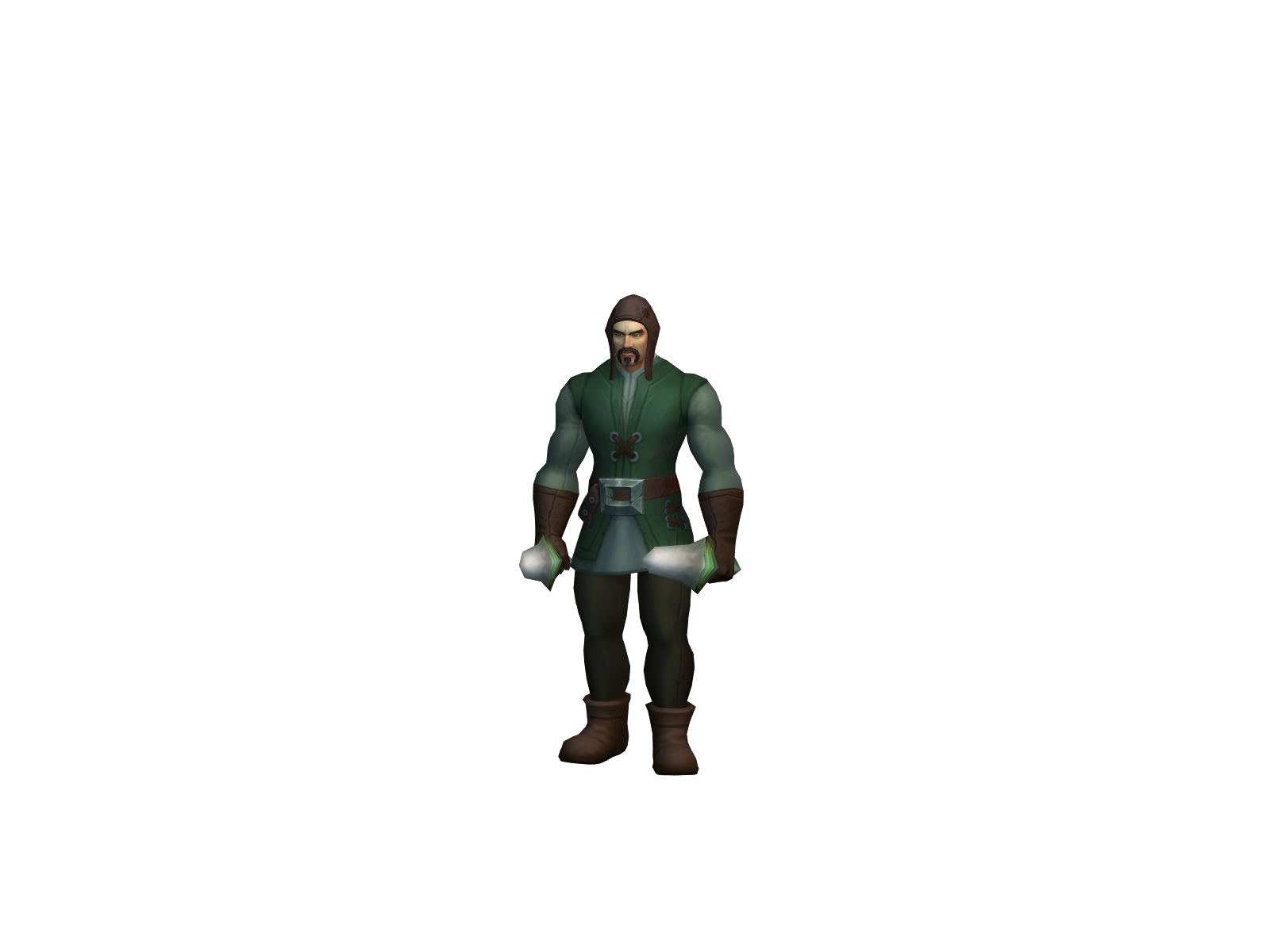 Saìtama 3D character render