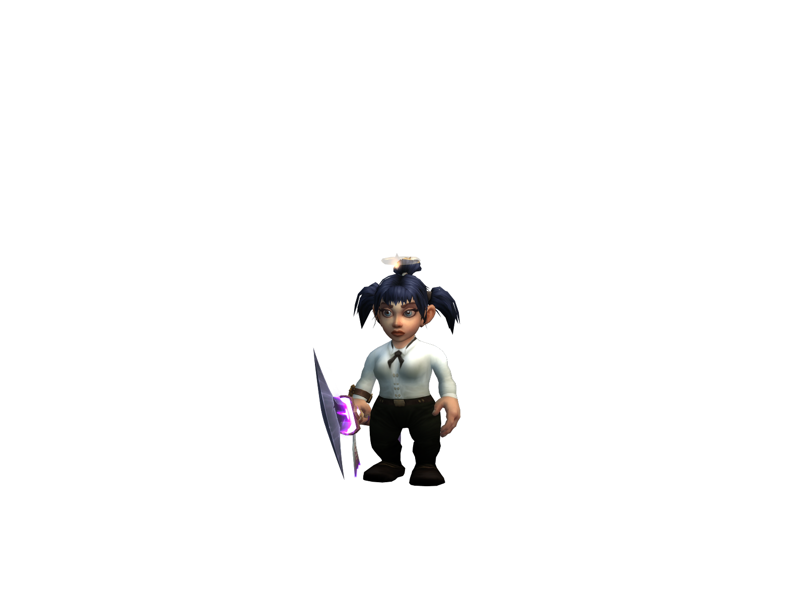 Smolbrat 3D character render