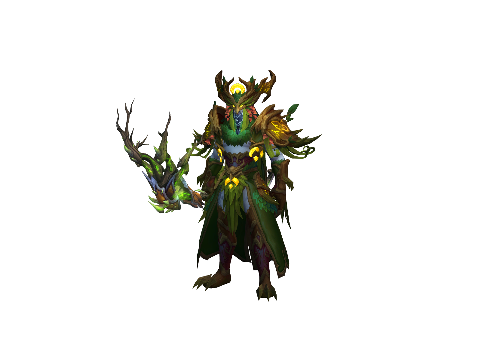Quebola 3D character render