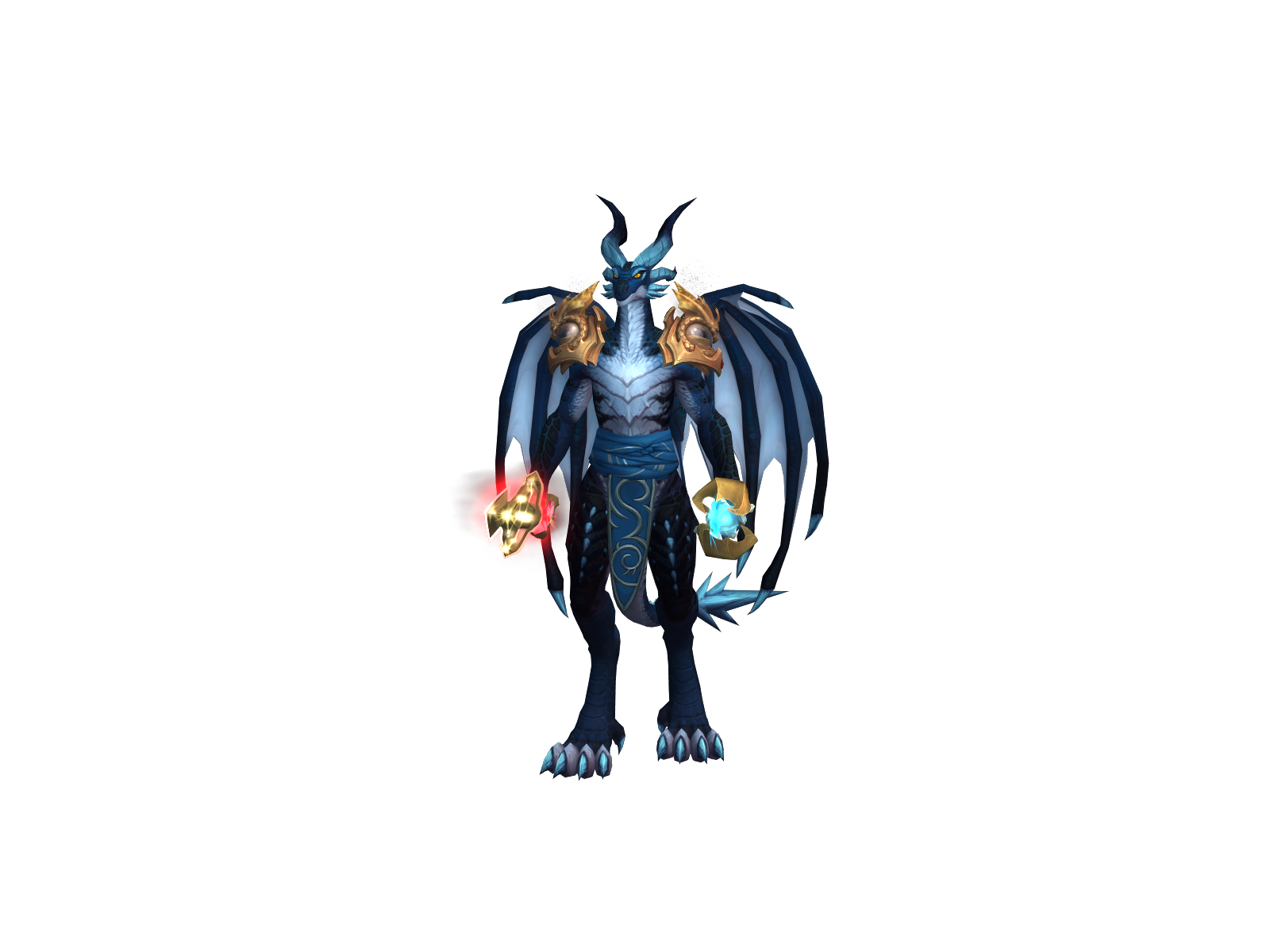 Icedragon 3D character render