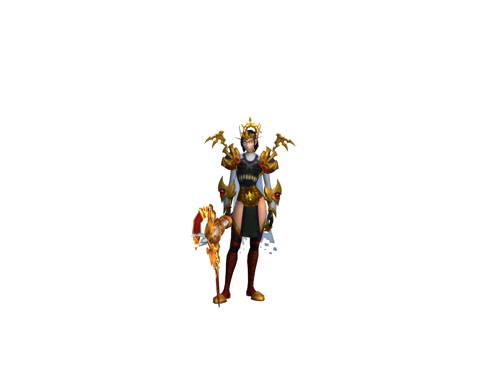 Spankk 3D character render