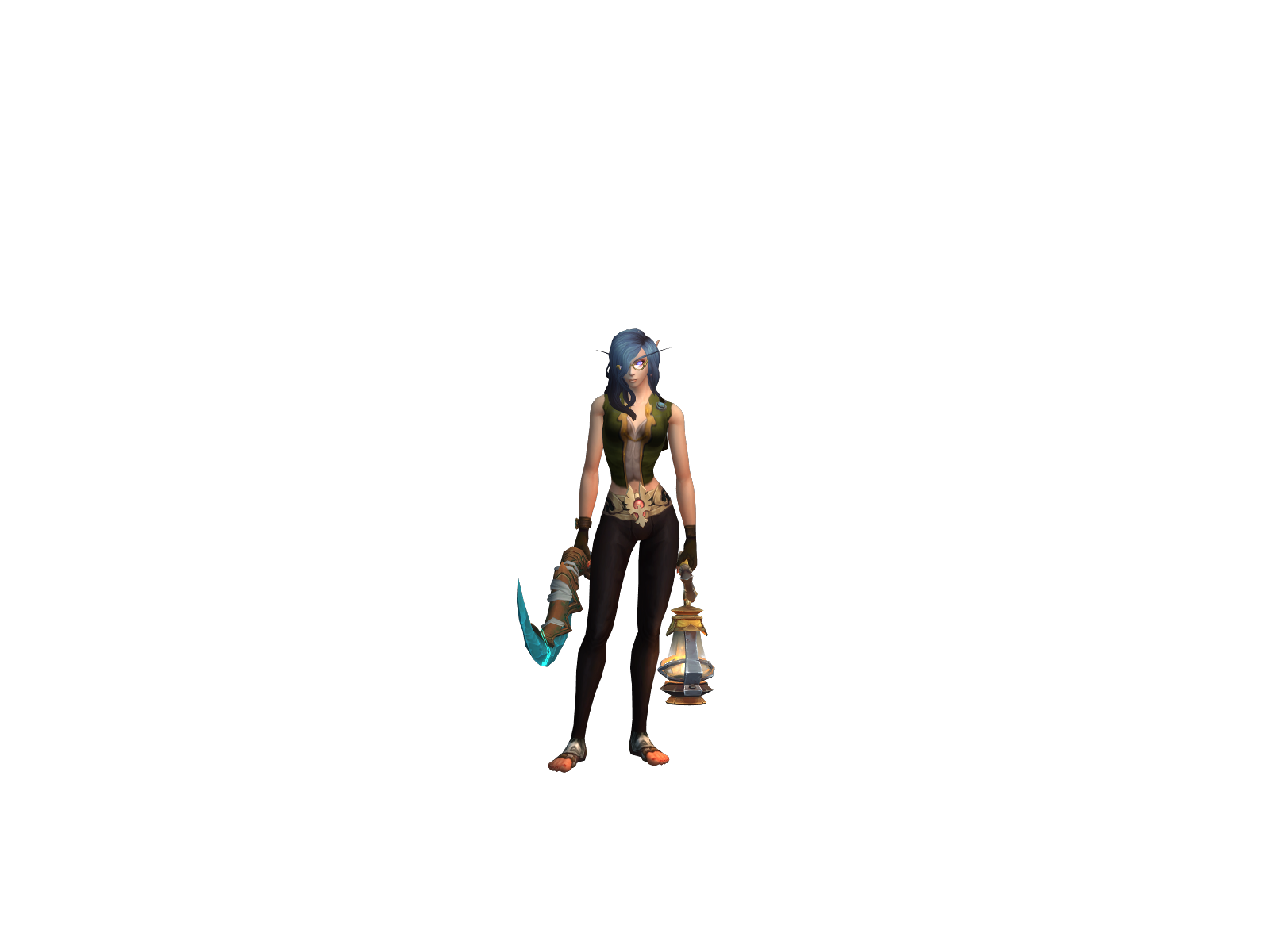 Figge 3D character render
