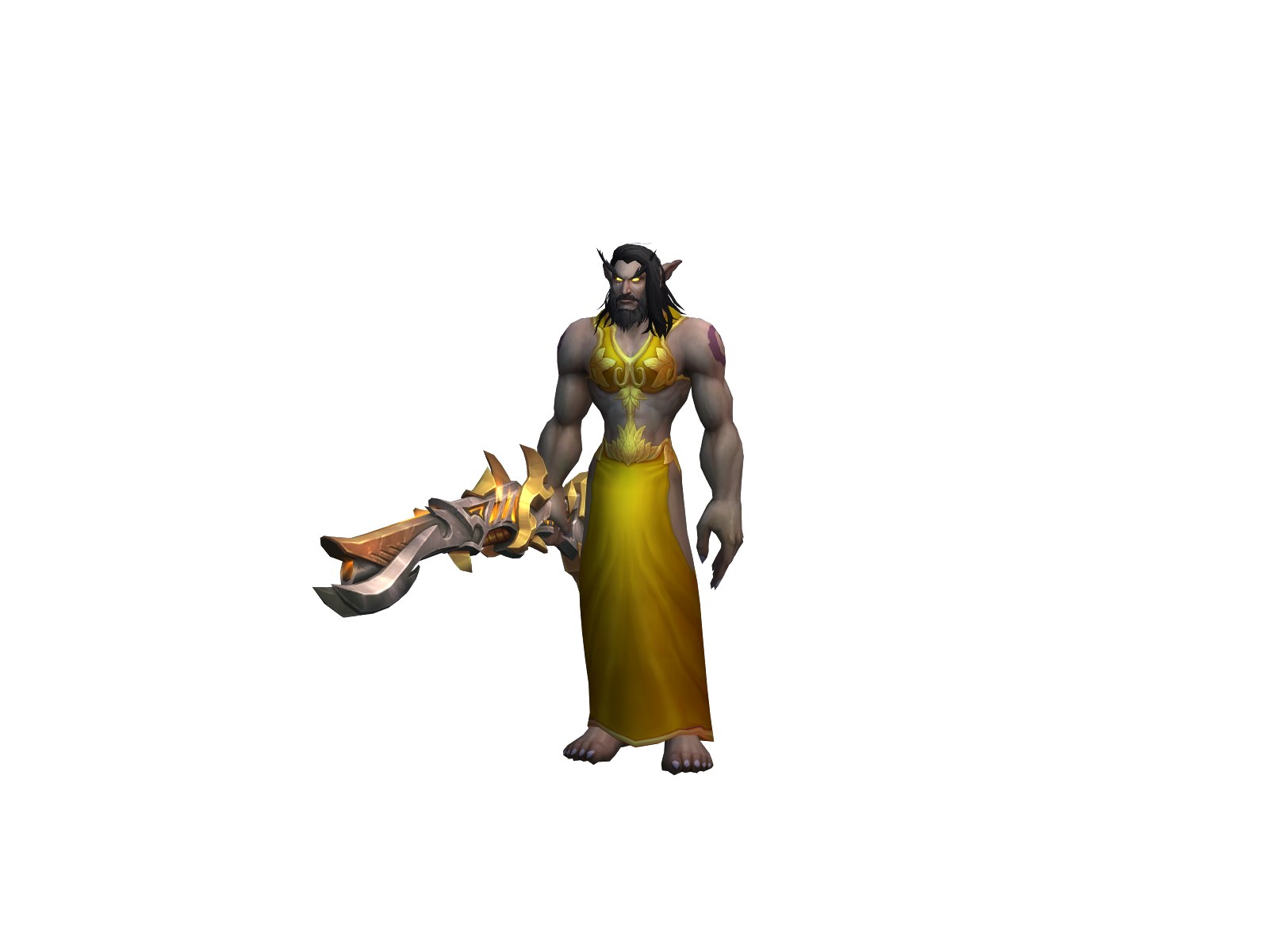 Brasinga 3D character render