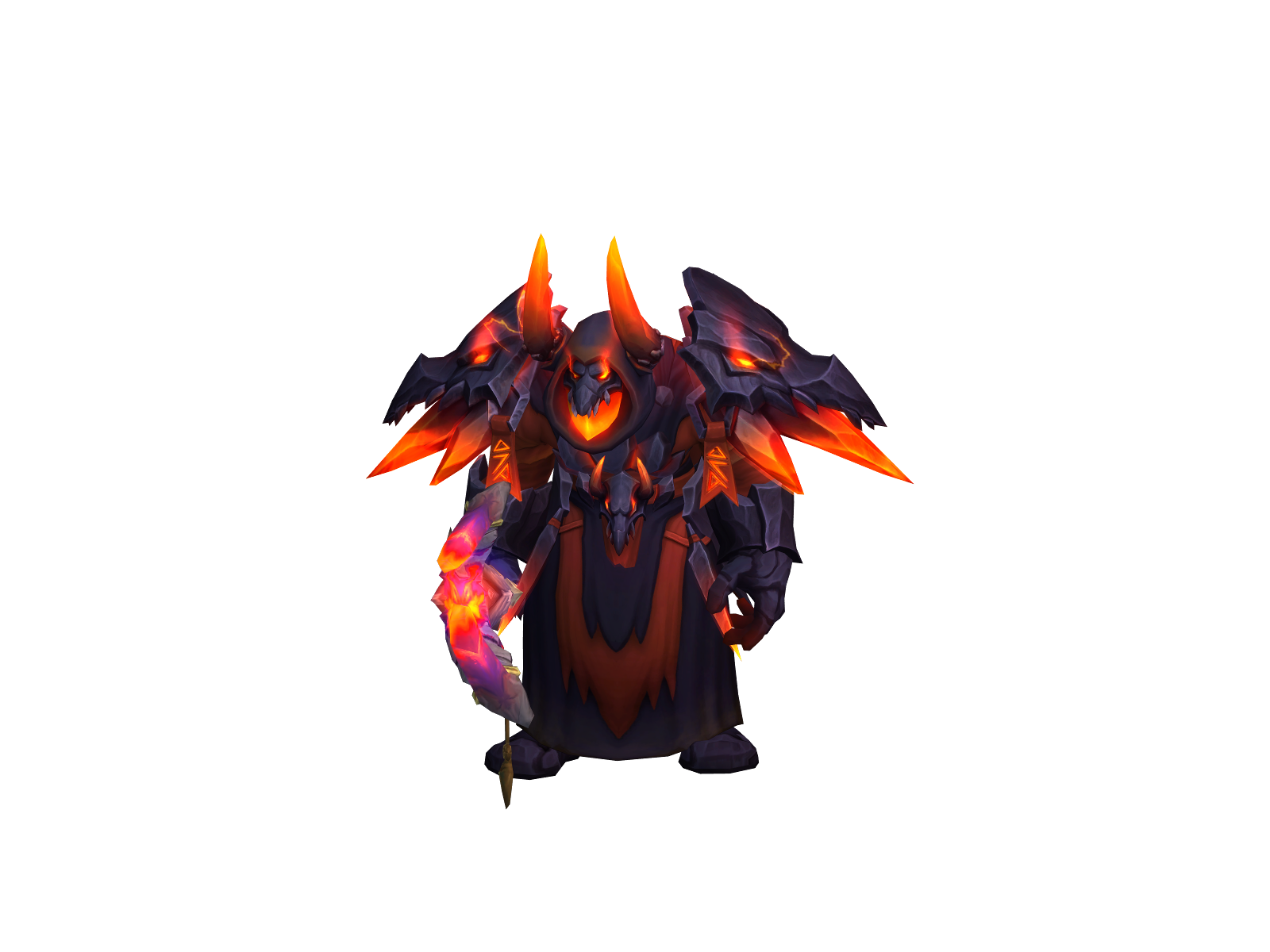 Burnzul 3D character render