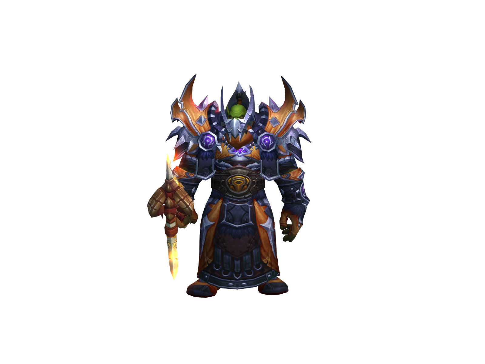 Ghongark 3D character render