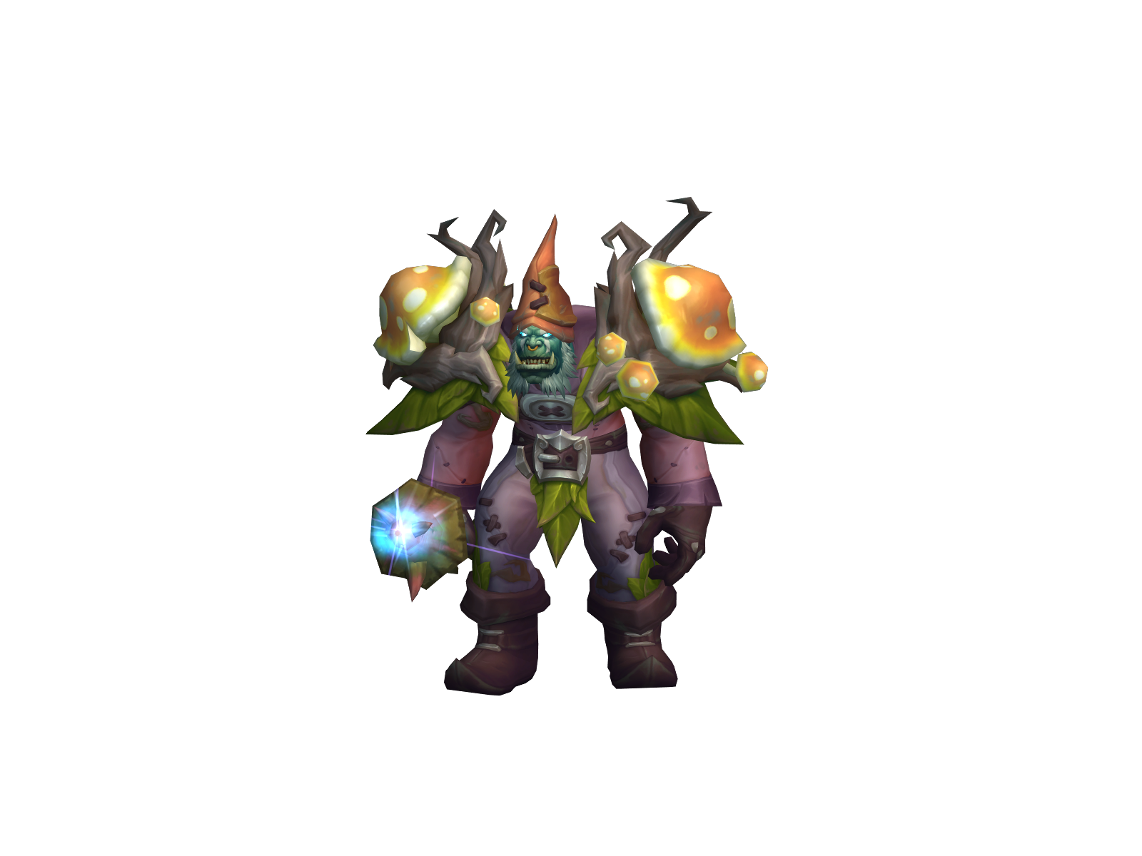 Merkl 3D character render