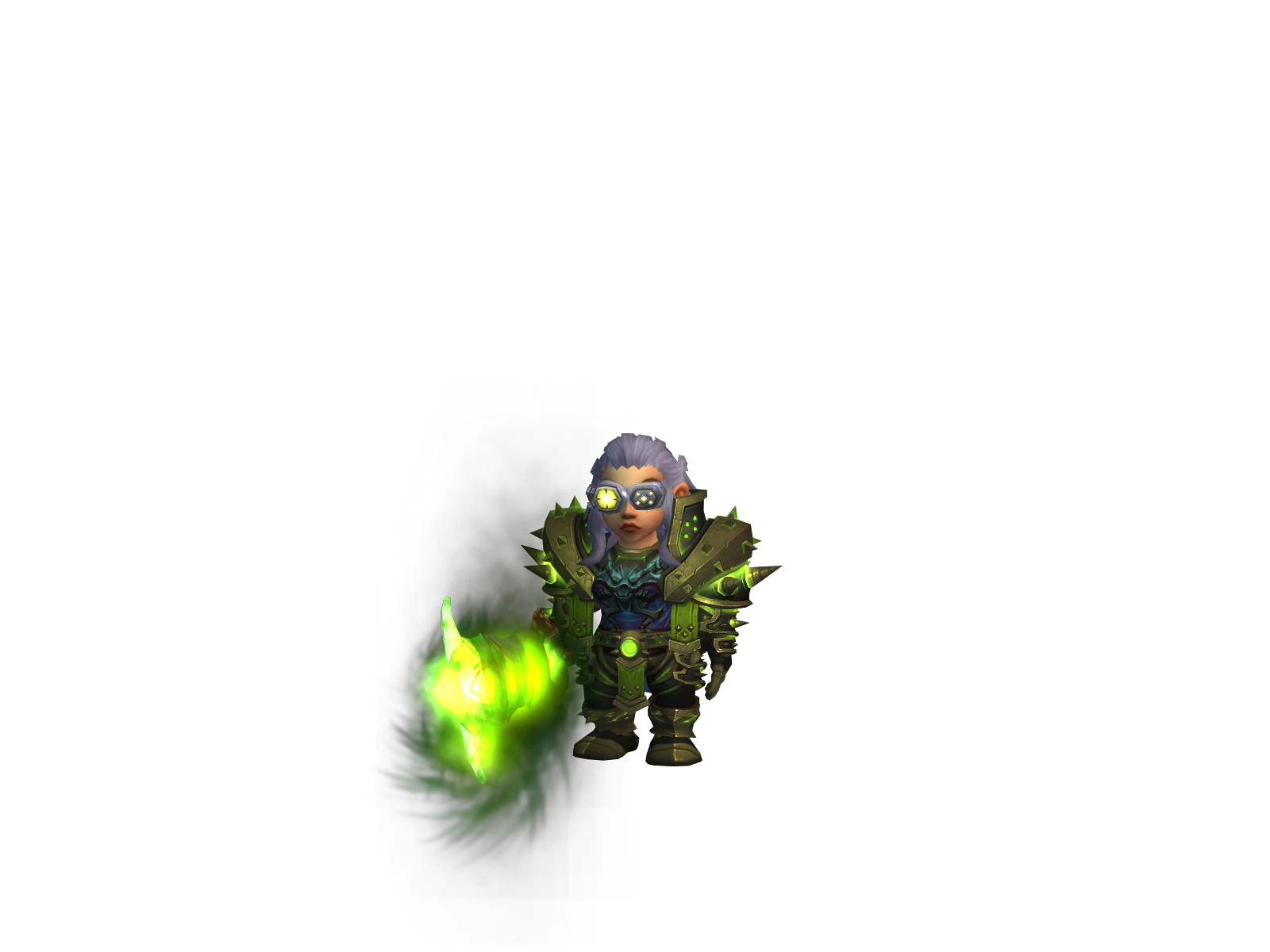 Zwergi 3D character render
