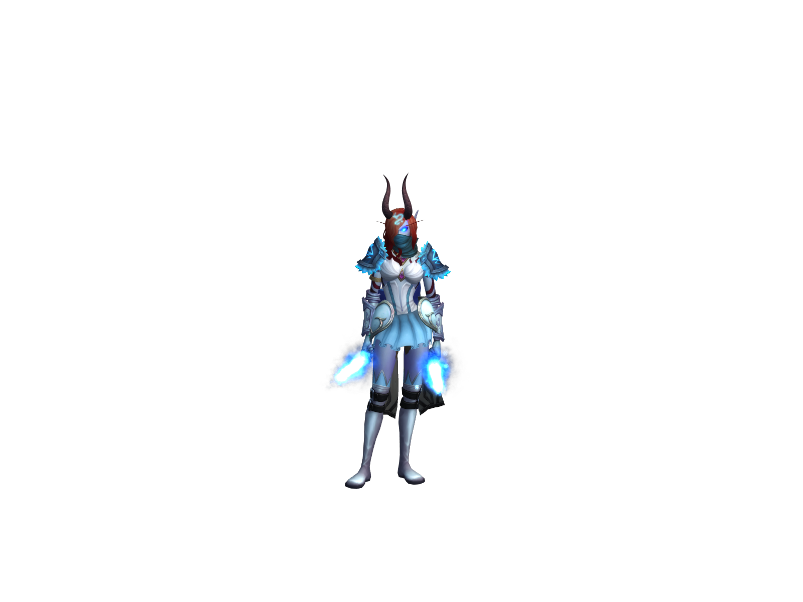 Izanámi 3D character render