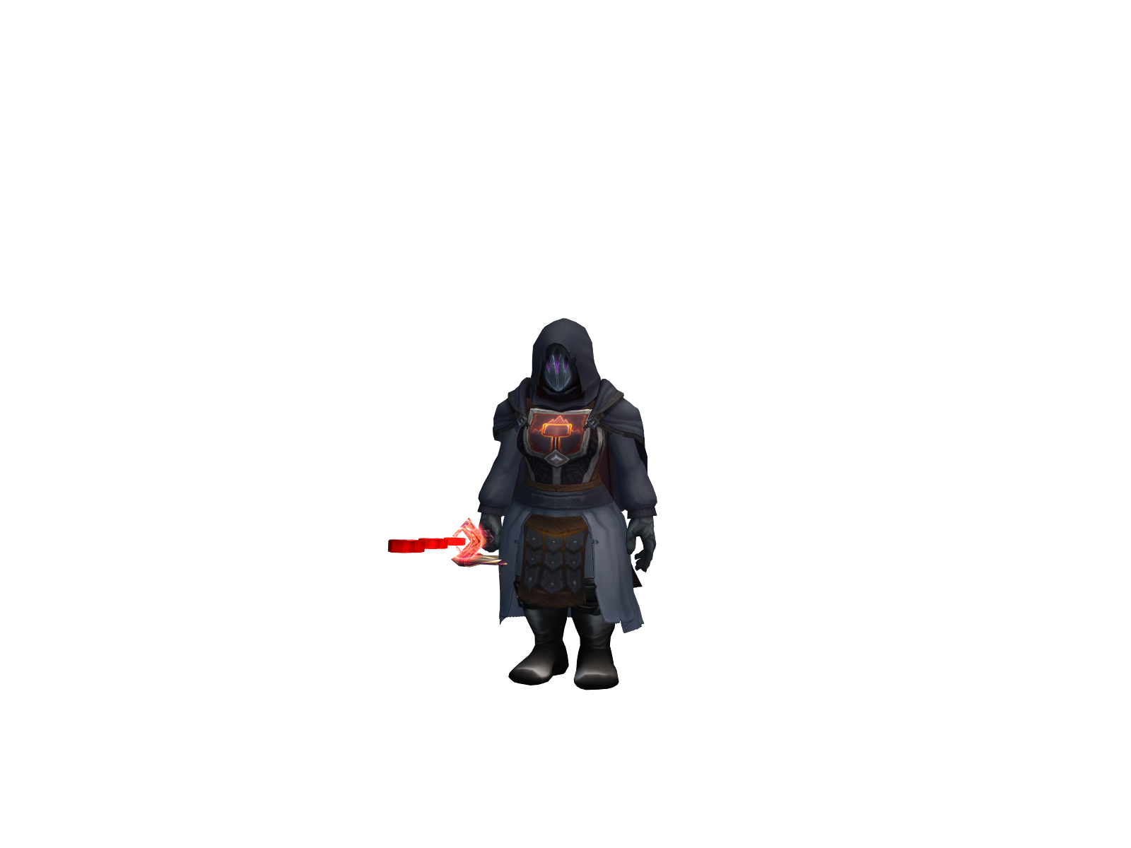 Froast 3D character render