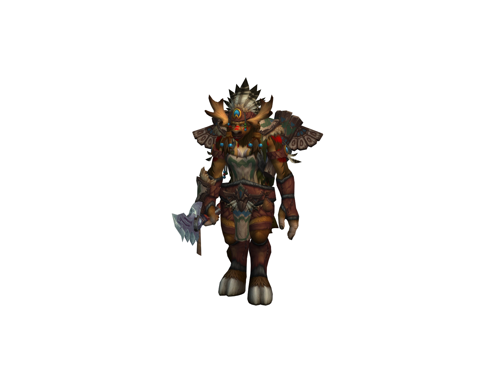Downfalls 3D character render