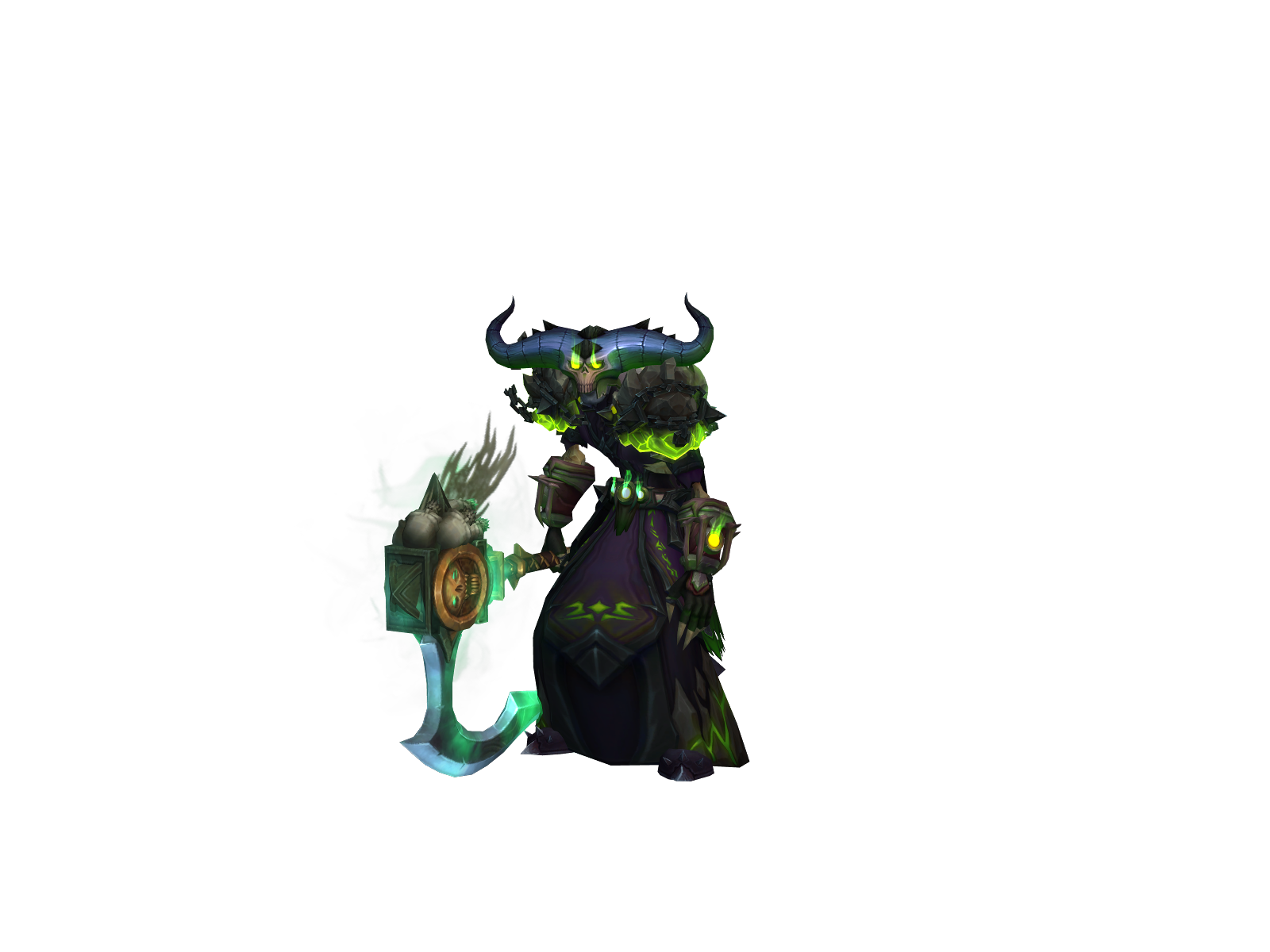 Deathritual 3D character render