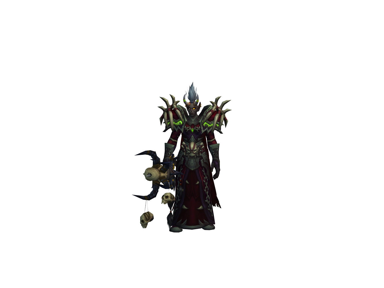 Bonquishá 3D character render