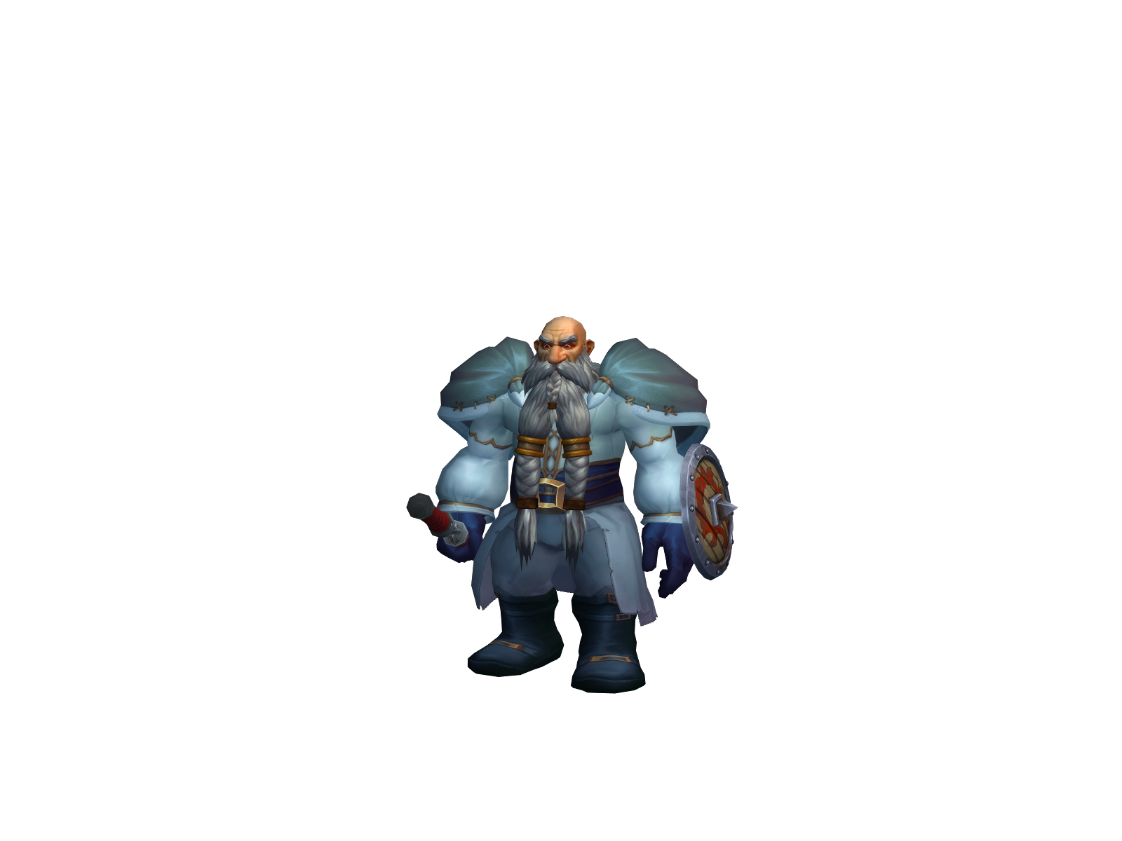 Busterdown 3D character render