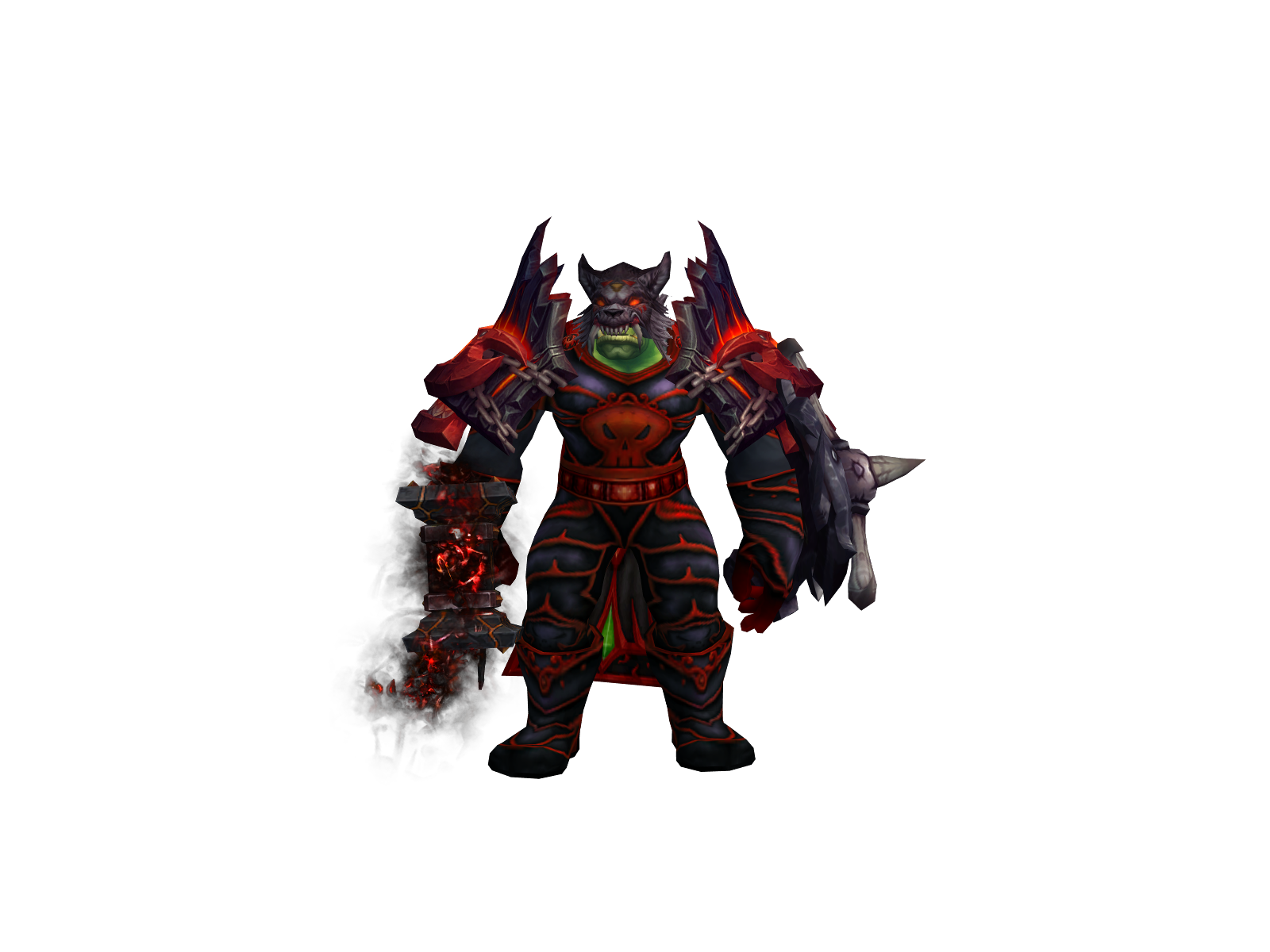 Ghostfyre 3D character render