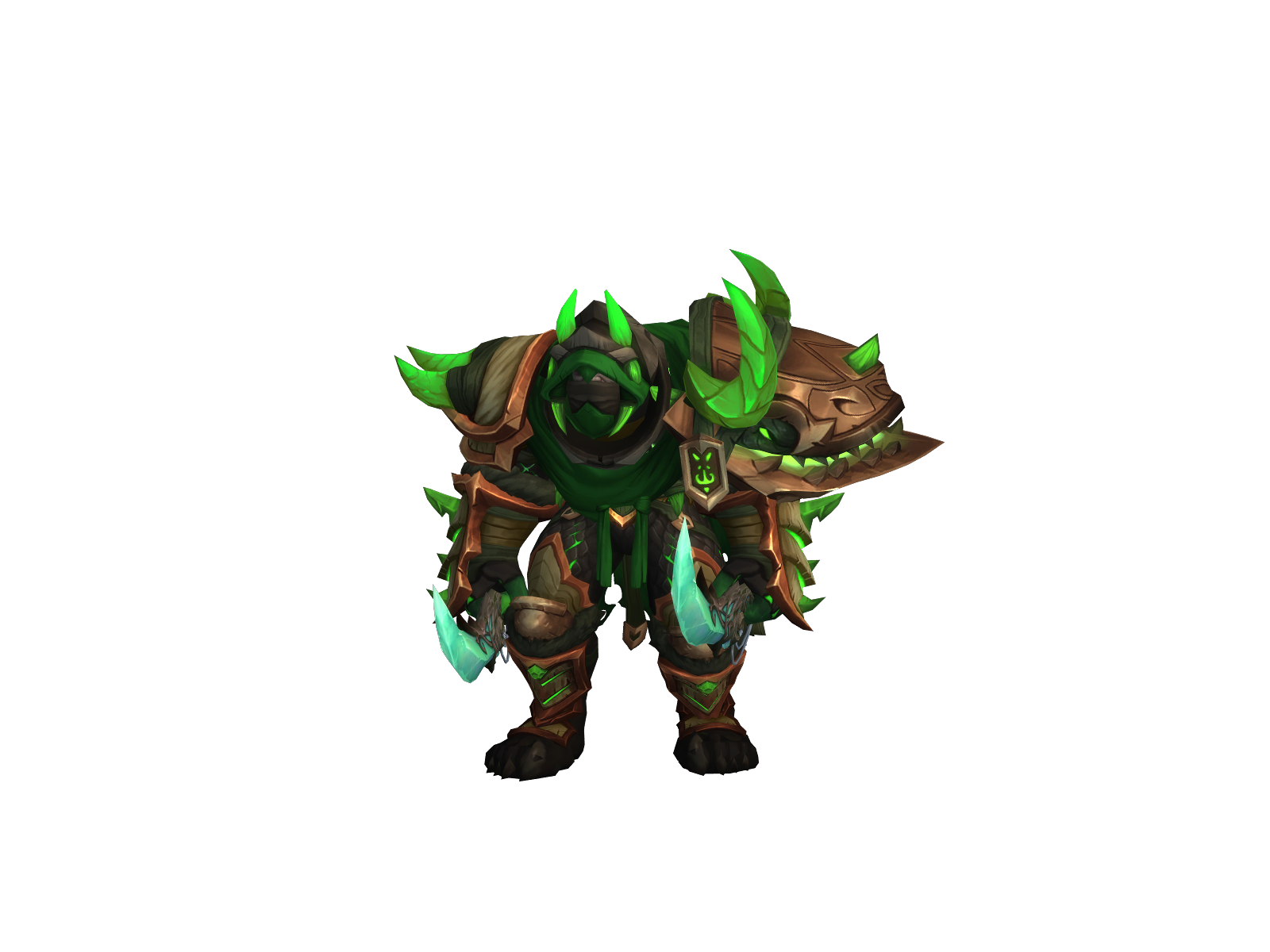 Cheetobow 3D character render