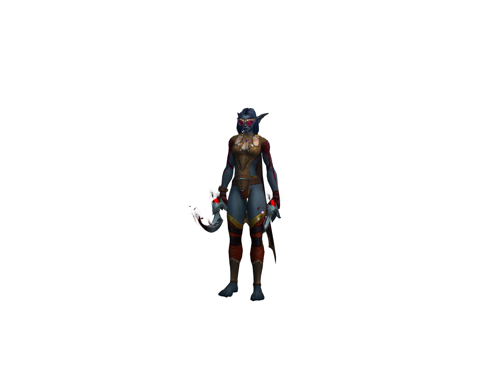 Suponya 3D character render