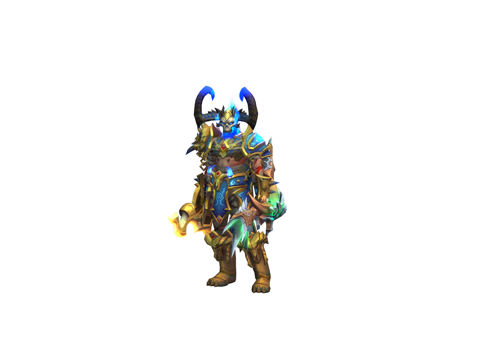 Xanadhu 3D character render