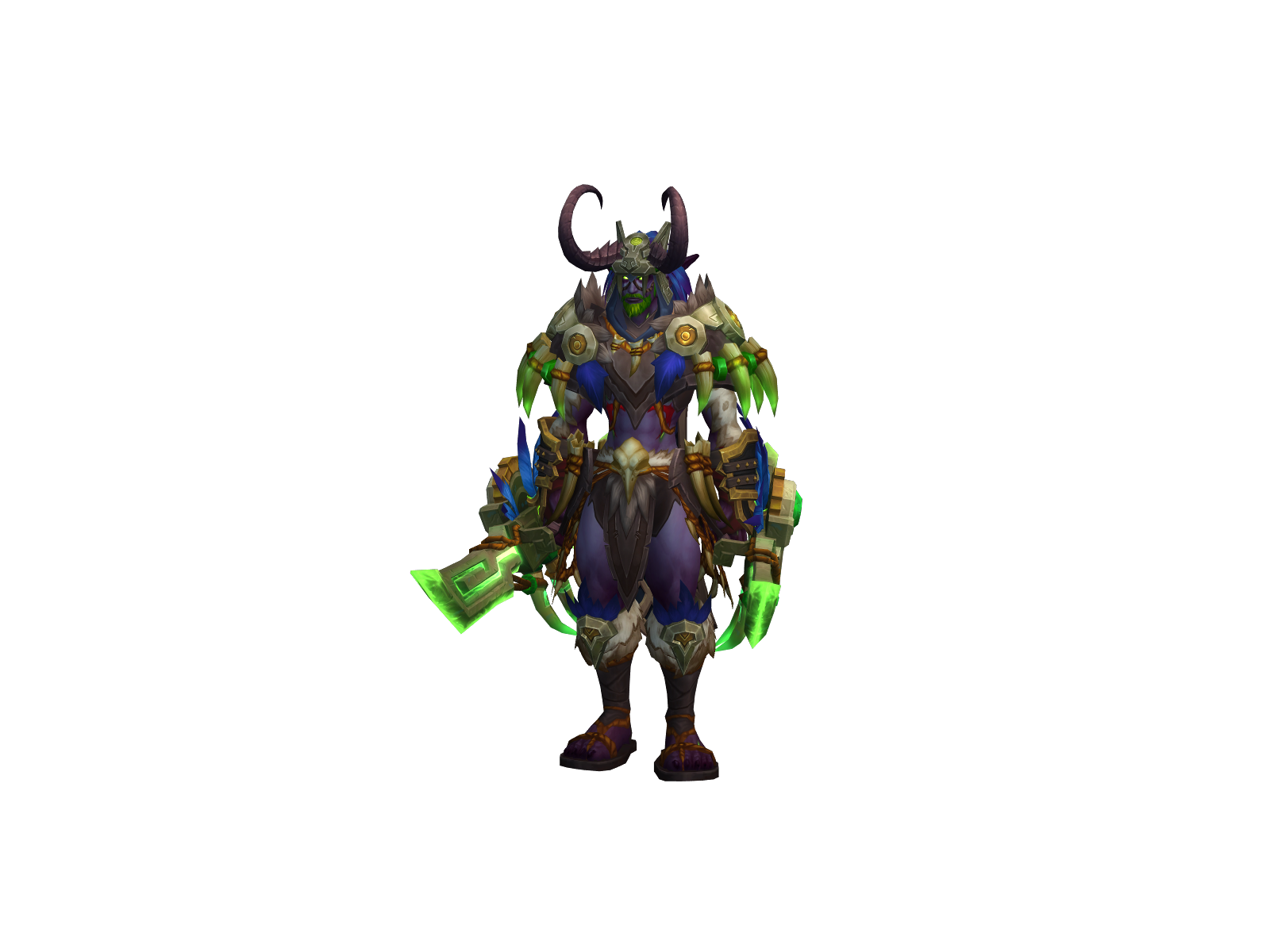 Gillidor 3D character render