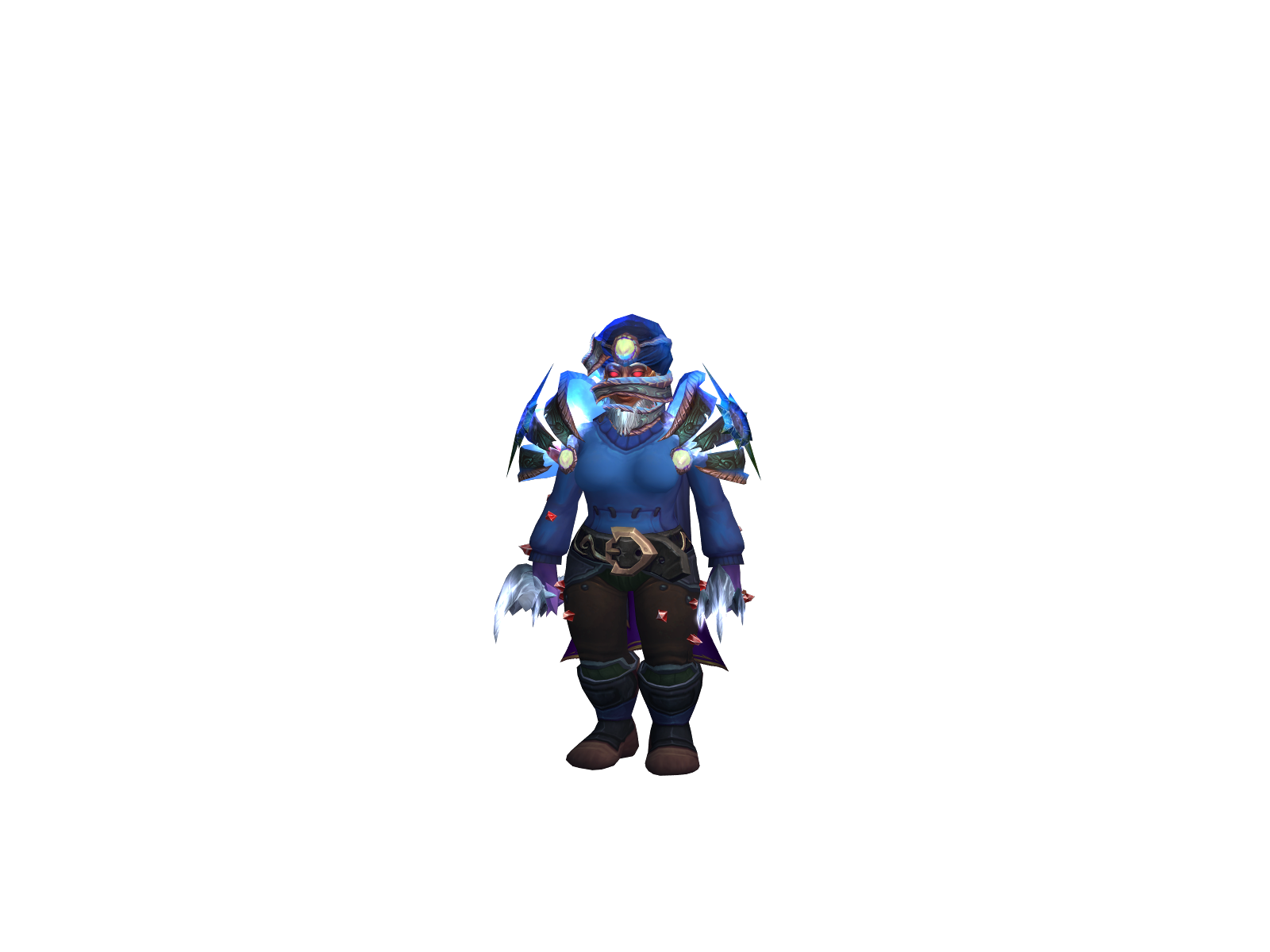 Kidneyklepto 3D character render
